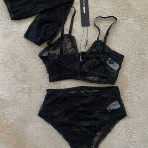 NWT Feels Good Being Bad 3 Piece Set - Black